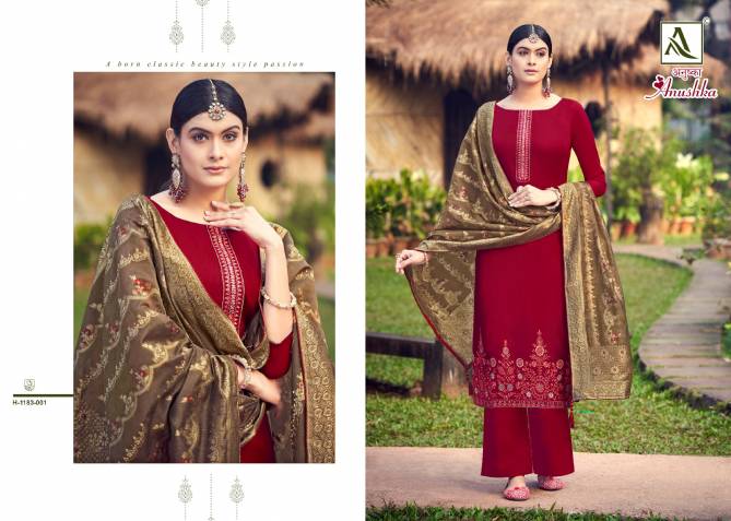 Anushka By Alok Suits 001-006 Designer Salwar Suits Catalog